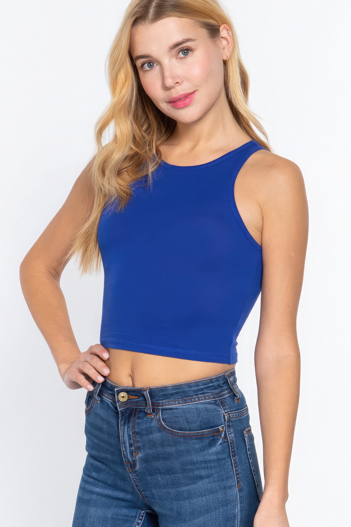 Halter Neck Crop Top