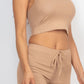 Ribbed Crop Cami Top & Shorts Set