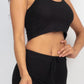 Ribbed Crop Cami Top & Shorts Set