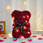 Luxury Rose Bear with Gift Box