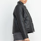 Mock Neck Quilted Jacket