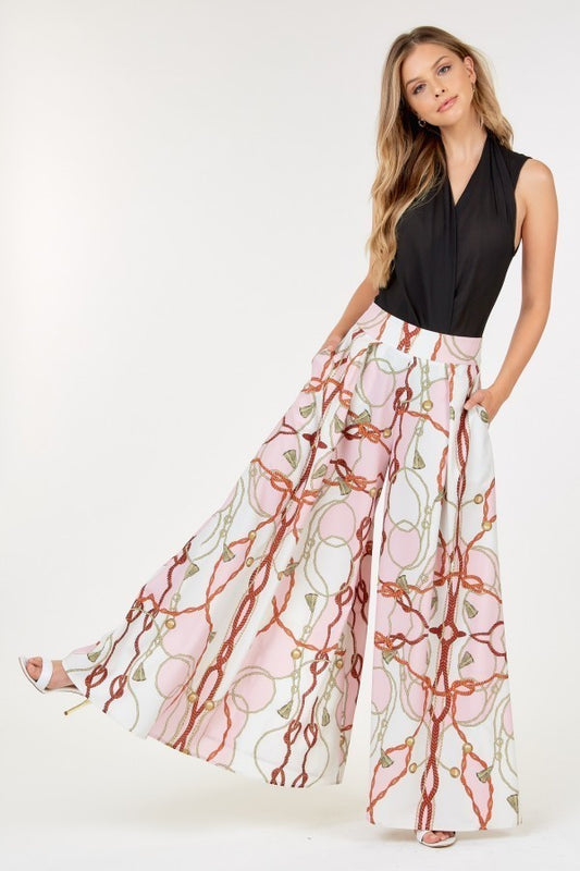 High Waisted Palazzo Pants