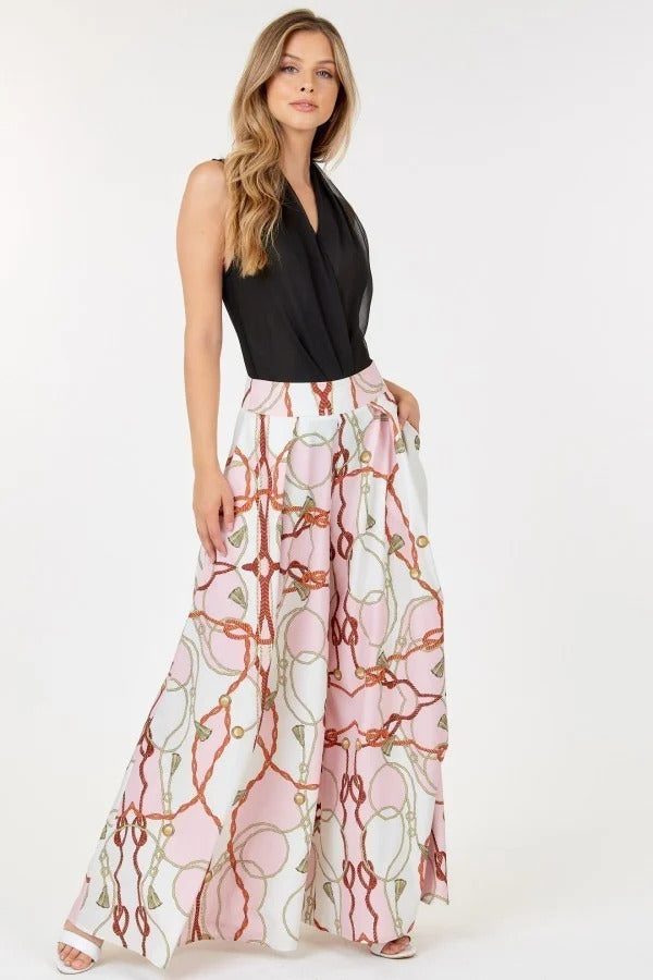 High Waisted Palazzo Pants