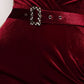 Samba Rhinestone Velvet Jumpsuit