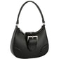 Fashion Buckle Curve Handle Shoulder Bag